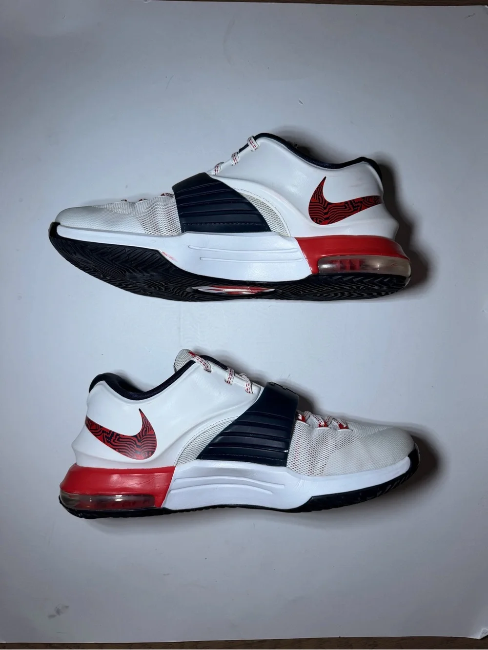 Nike KD 7 USA 653996 146 White Obsidian University Red size 8.5